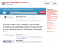 legaltranscriptioncourse.com