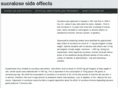 sucralosesideeffects.net