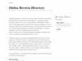 onlinereversedirectory.com