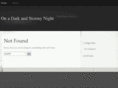 onadarkandstormynight.com