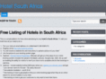 hotelsouthafrica.info