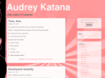 audreykatana.info
