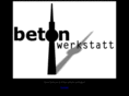 betonwerkstatt.com