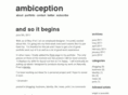 ambiception.com