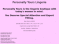 personallyyourslingerie.com