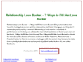 relationshiplovebucket.com