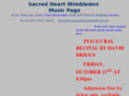 sacredheartmusic.co.uk