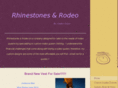 rhinestonesandrodeo.com