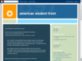 americanstudentfront.com