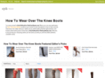 howtowearoverthekneeboots.com