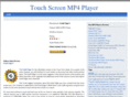touchscreenmp4player.co.uk