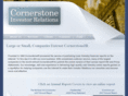 cornerstoneir.com