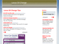 lexusoilchange.com