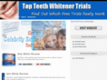 topteethwhitenertrials.com