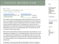 toyota-matrix.com