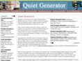 quietgenerator.net