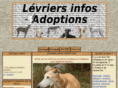 levriersinfosadoptions.com