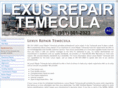 lexusrepairtemecula.com