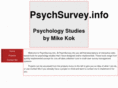psychsurvey.info