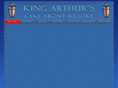kingarthurslakefrontresort.com