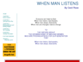 whenmanlistens.com