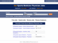 getsportsmedicinephysicianjobs.com