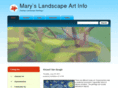 maryslandscapeartinfo.com