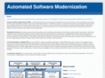 automatedsoftwaremodernization.com