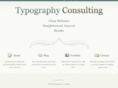 typographyconsulting.com