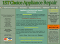 1stchoiceappliancerepair.com