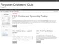 forgottencricketersclub.com