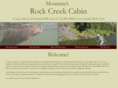 montanarockcreekcabin.com