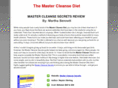 mastercleansesecrets.org