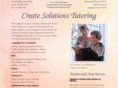 createsolutionstutoring.com