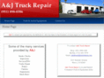 aandjtruckrepair.com