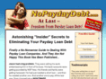 nopaydaydebt.com