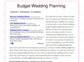 budgetweddingplanning.org