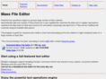 massfileeditor.net