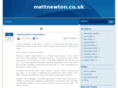 mattnewton.co.uk