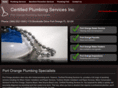 certifiedplumbingservice.com