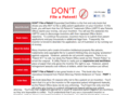 dontfileapatent.com