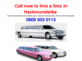 limohireheckmondwike.co.uk