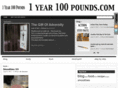 oneyearonehundredpounds.com