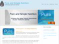 pureandsimplenutrition.com