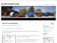 carbillofsaleforms.com