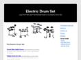 electricdrumsetsite.com