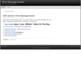 shortmessagesystem.com