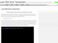last-will-and-testament.net