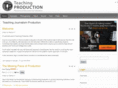teachingproduction.com