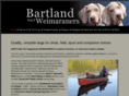 bartlandweimaraners.com